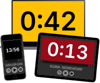 Screenshots of webtimer.cc on various devices.